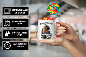 Tasse - Schornsteinfeger wissen wie man einlocht