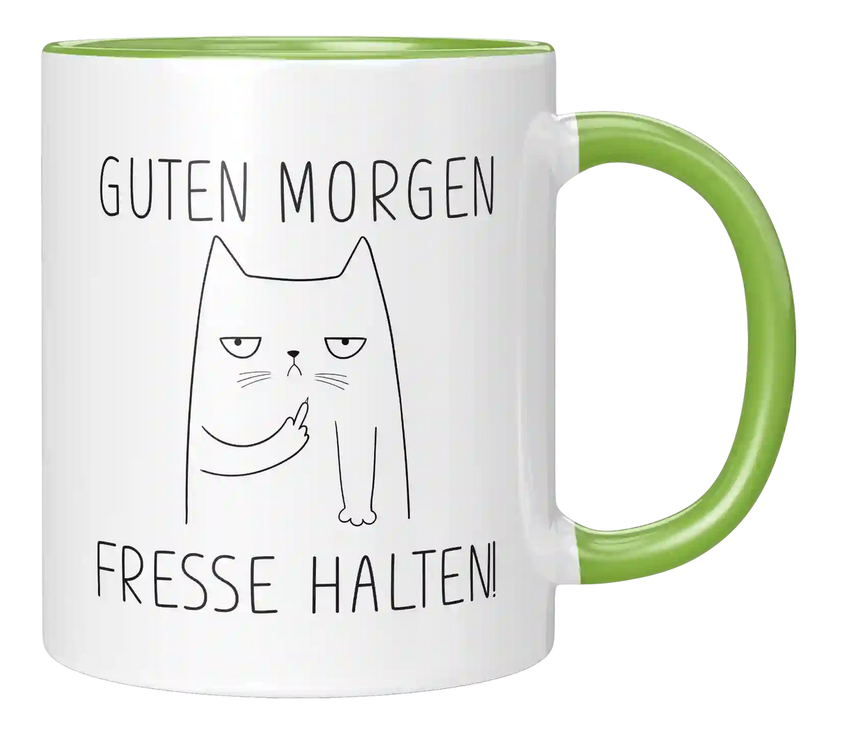 Tasse - Guten Morgen Mittelfinger