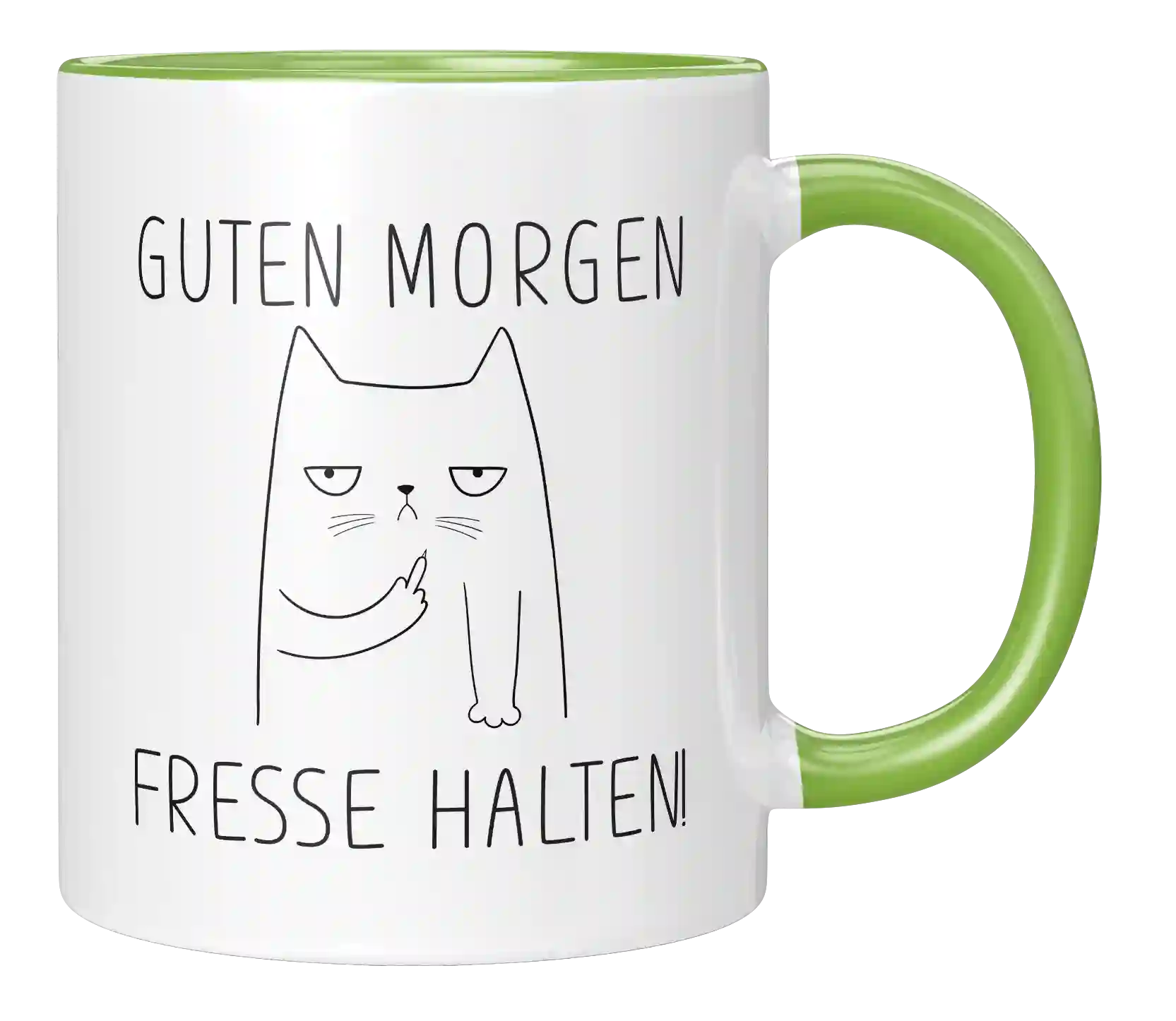Tasse - Guten Morgen Mittelfinger