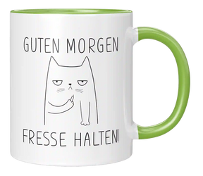 Tasse - Guten Morgen Mittelfinger