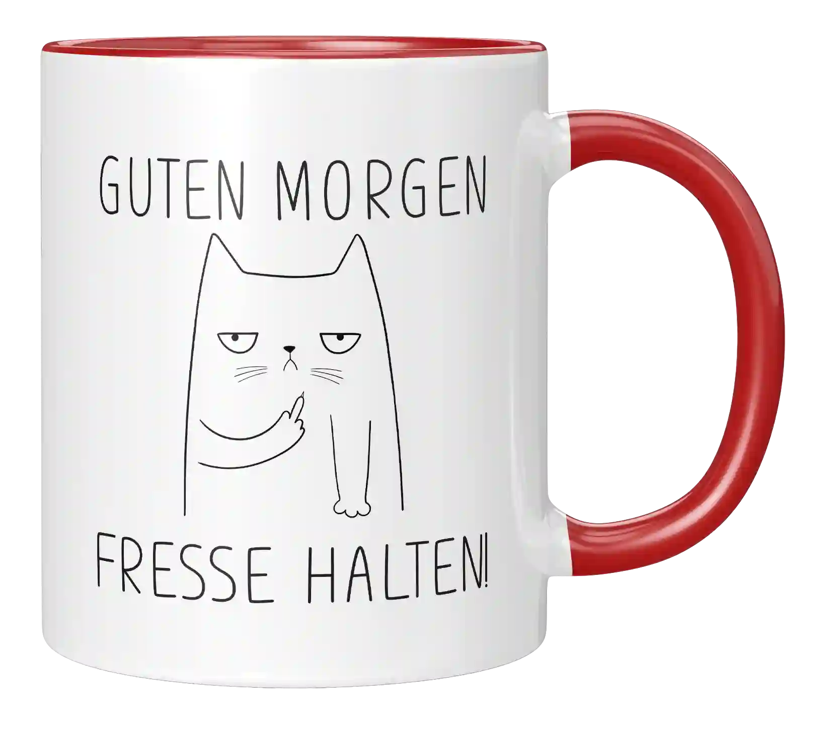Tasse - Guten Morgen Mittelfinger