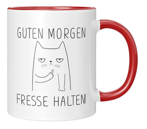 Tasse - Guten Morgen Mittelfinger
