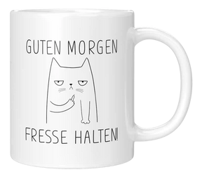 Tasse - Guten Morgen Mittelfinger