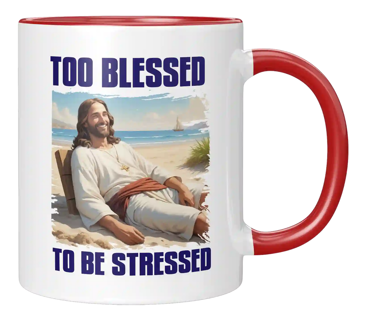 Tasse - too blessed to be stressed