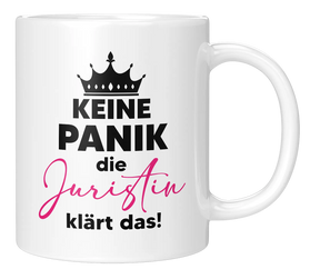 Tasse - Keine Panik, die Juristen klärt das