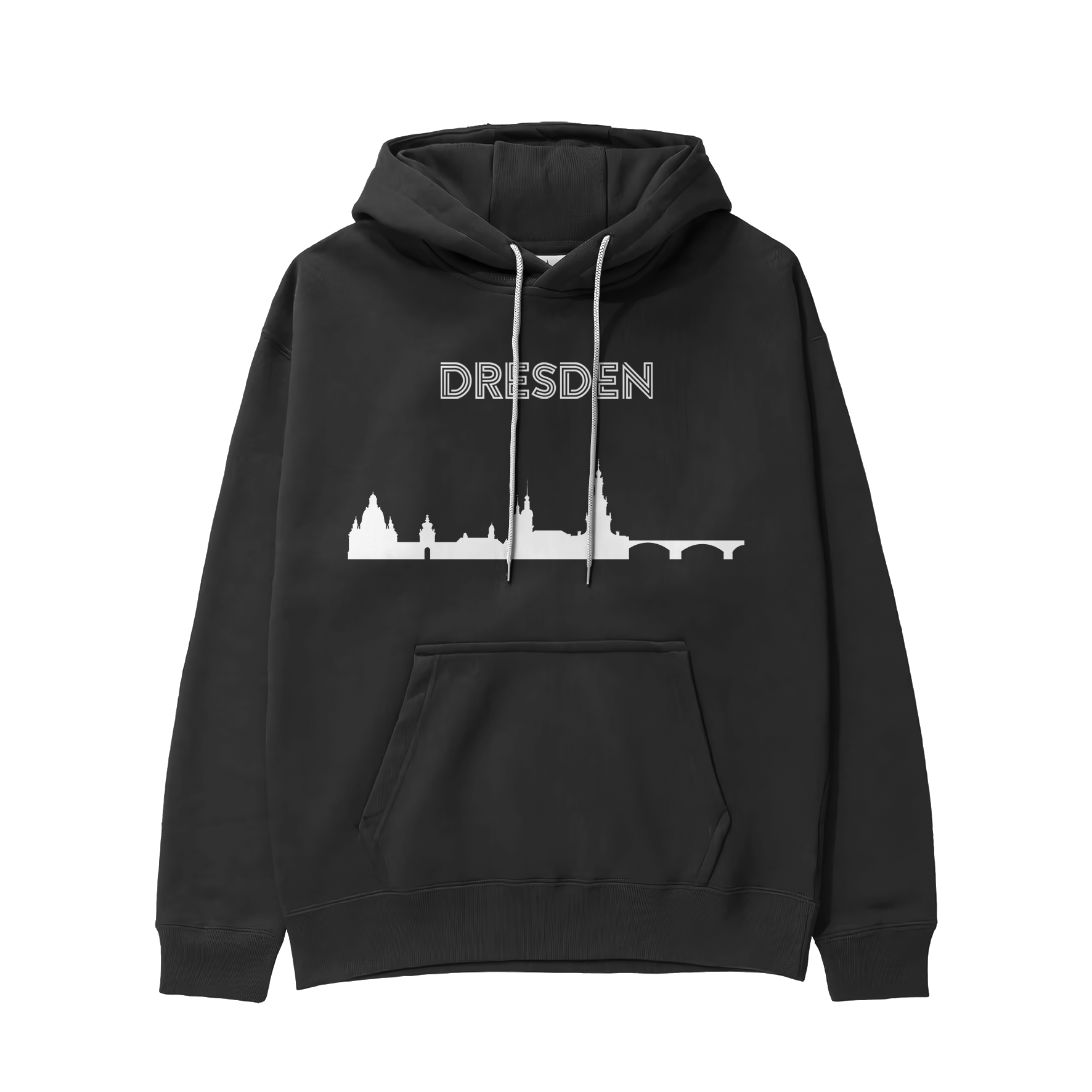 Hoodie - Dresden Skyline