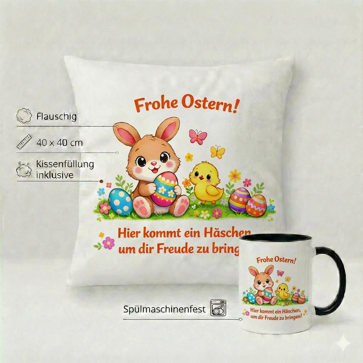 Frohe Ostern! Hier kommt dein Häschen - Bundle