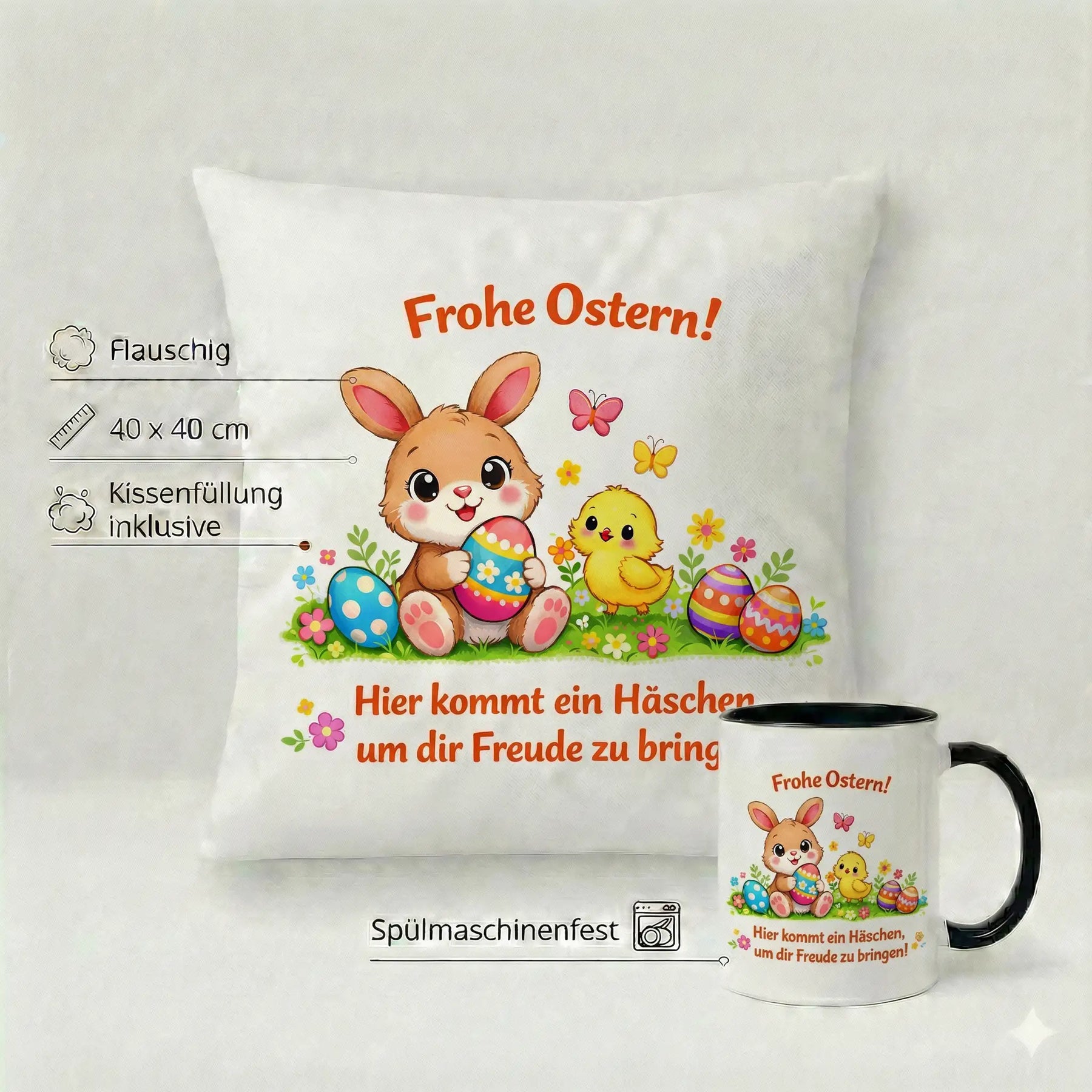 Frohe Ostern! Hier kommt dein Häschen - Bundle
