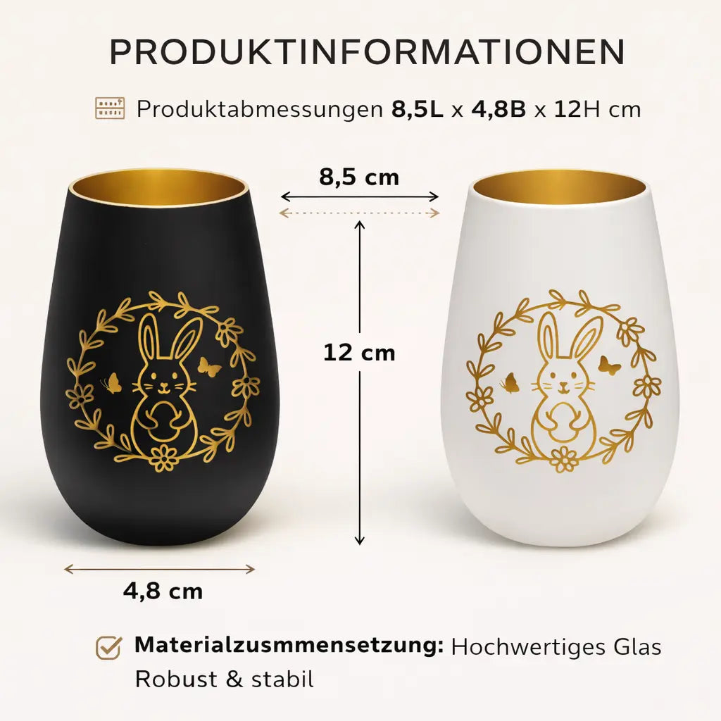Oster Bundle  - Windlicht mit Tablett und Gratis Geschenkverpackung - WT1
