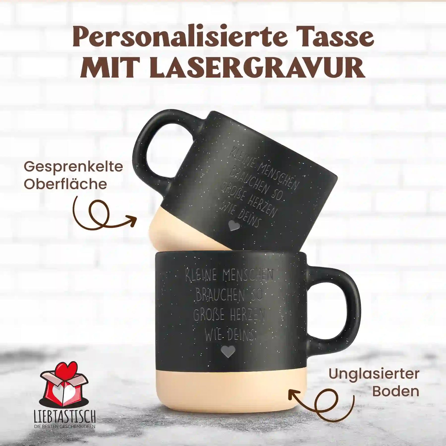 Kleine Menschen brauchen so große Herzen wie Deins