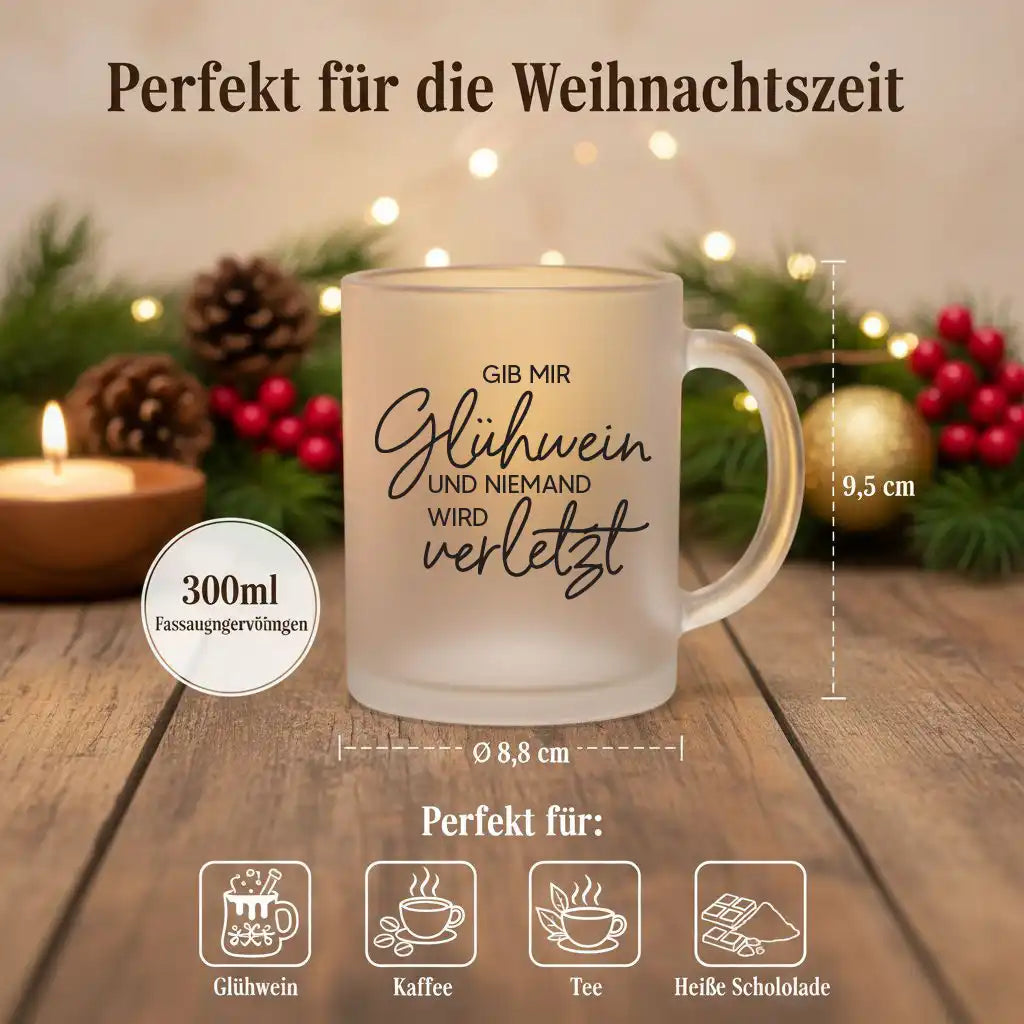 Glühweintasse - Glühwein ist wie ein Tee nur lustiger!