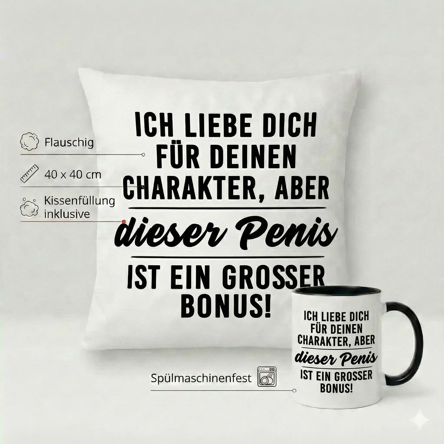 Ich liebe dich für deinen Charakter - Bundle