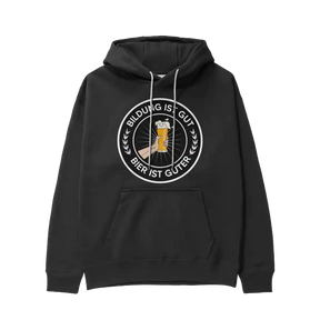 Hoodie - Abschluss - Bildung ist gut, Bier ist guter!