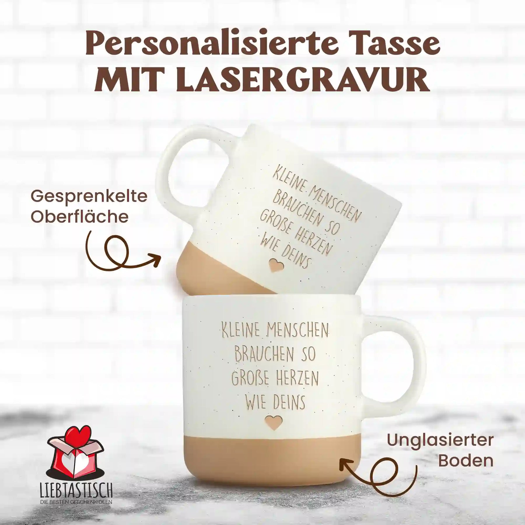 Kleine Menschen brauchen so große Herzen wie Deins