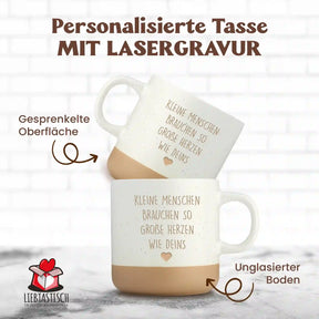 Kleine Menschen brauchen so große Herzen wie Deins
