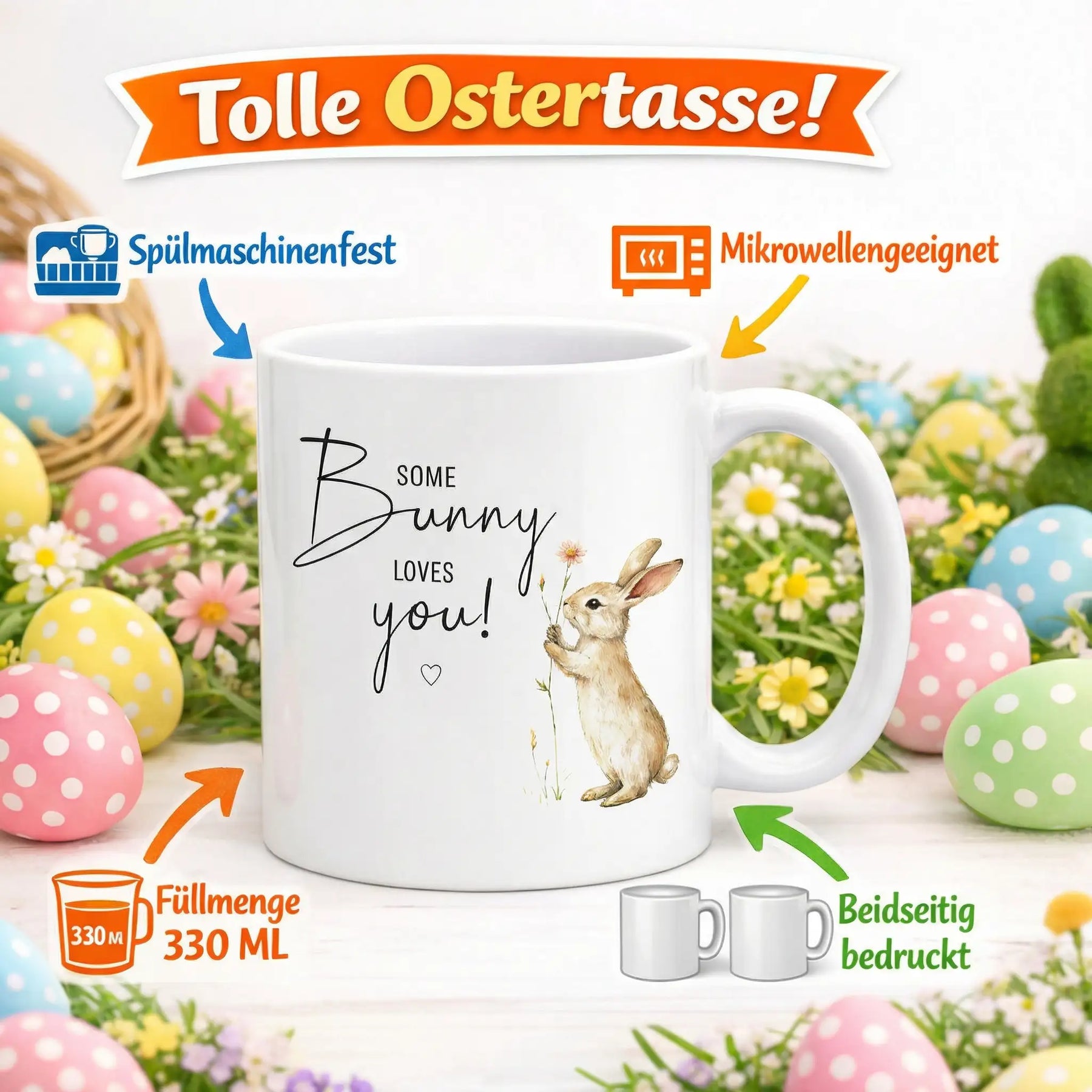 Tasse - Some Bunny loves you!