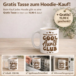 Pullover "Cool Aunts Club" + Tasse Bundle
