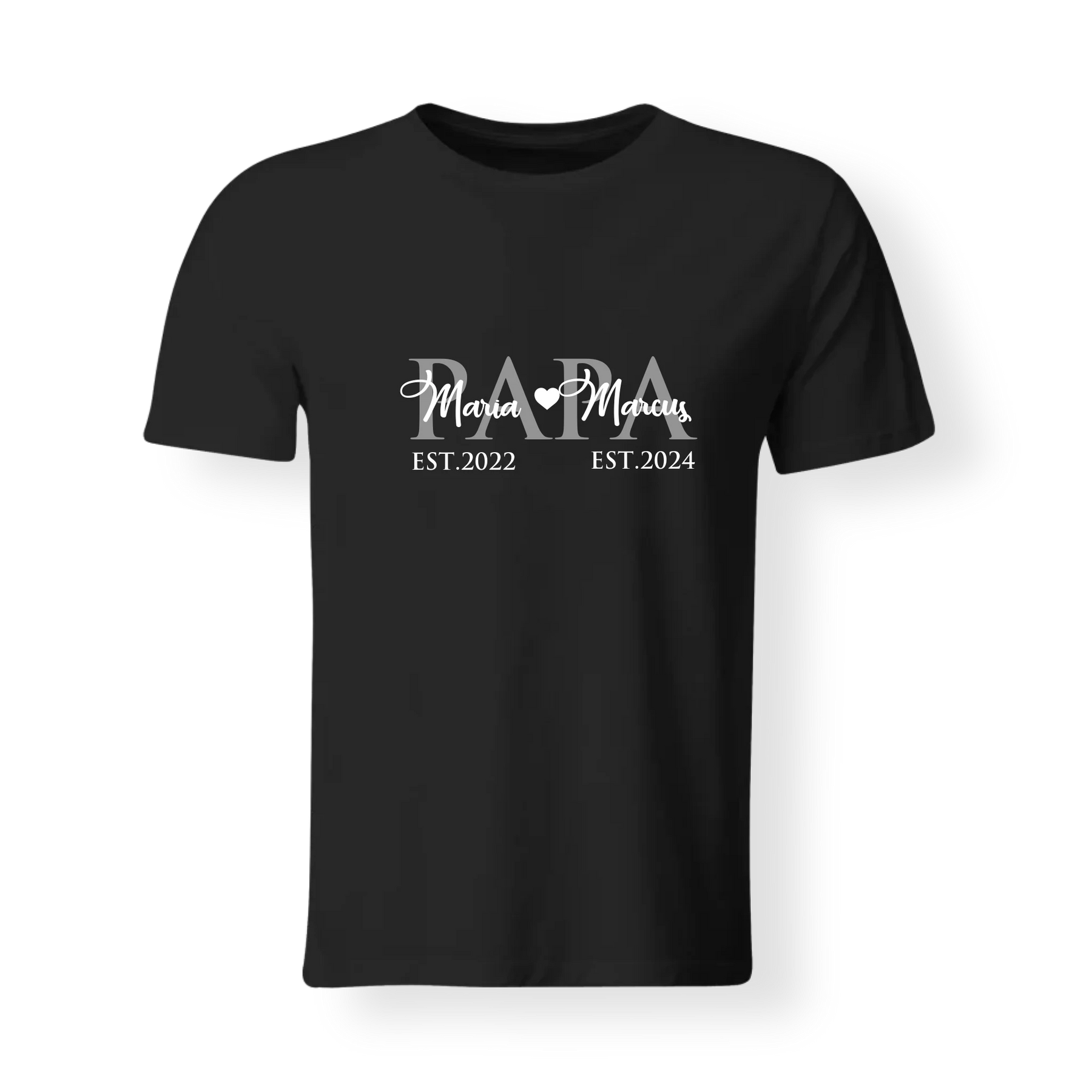Men Crew Neck Black
