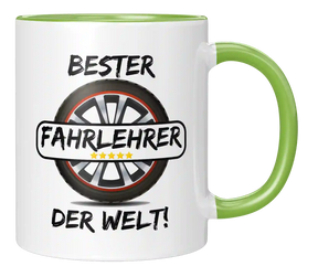 Tasse - Bester Fahrerlehrer der Welt