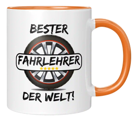 Tasse - Bester Fahrerlehrer der Welt
