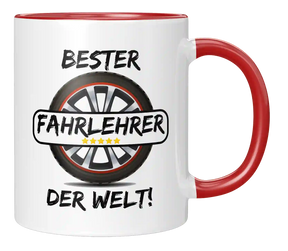Tasse - Bester Fahrerlehrer der Welt
