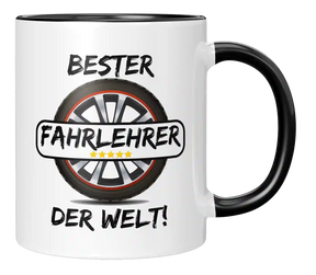 Tasse - Bester Fahrerlehrer der Welt