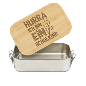 Brotdose - Hurra ich bin ein Schulkind