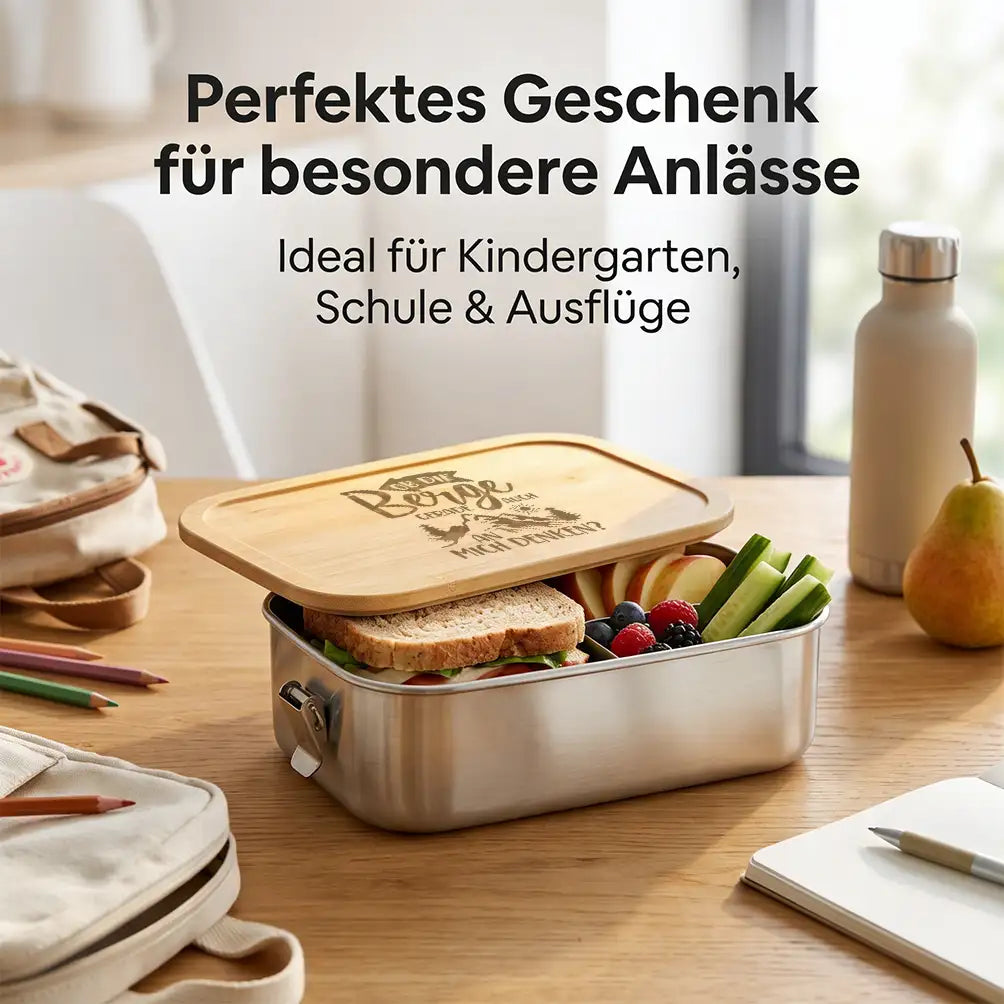Brotdose - Ob die Berge gerade auch an mich denken?