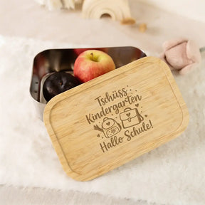 Brotdose - Tschüss Kindergarten Hallo Schule!