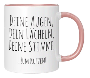 Tasse - Deine Augen, dein Lächeln