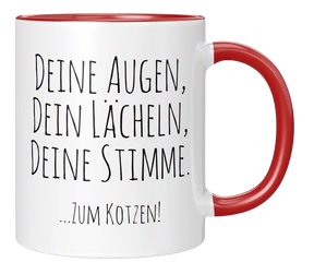Tasse - Deine Augen, dein Lächeln