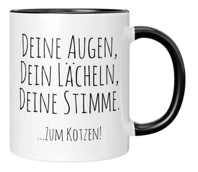 Tasse - Deine Augen, dein Lächeln