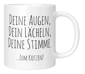 Tasse - Deine Augen, dein Lächeln