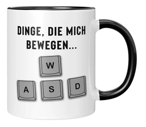 Tasse - Dinge dich mich bewegen