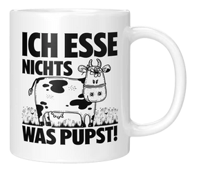 Tasse - Ich esse nichts was pupst