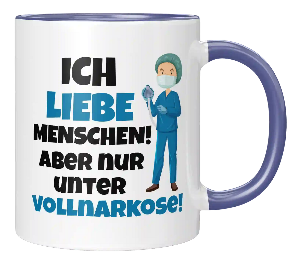 Tasse - Ich liebe Menschen