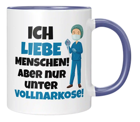 Tasse - Ich liebe Menschen