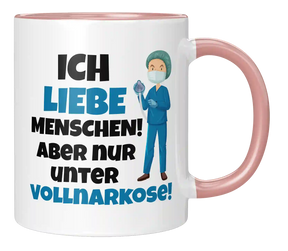 Tasse - Ich liebe Menschen