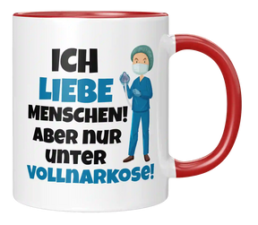 Tasse - Ich liebe Menschen