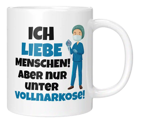 Tasse - Ich liebe Menschen