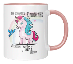 Tasse - Einhorn Monatstassen