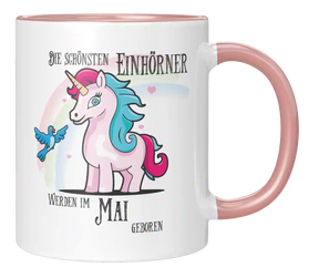 Tasse - Einhorn Monatstassen