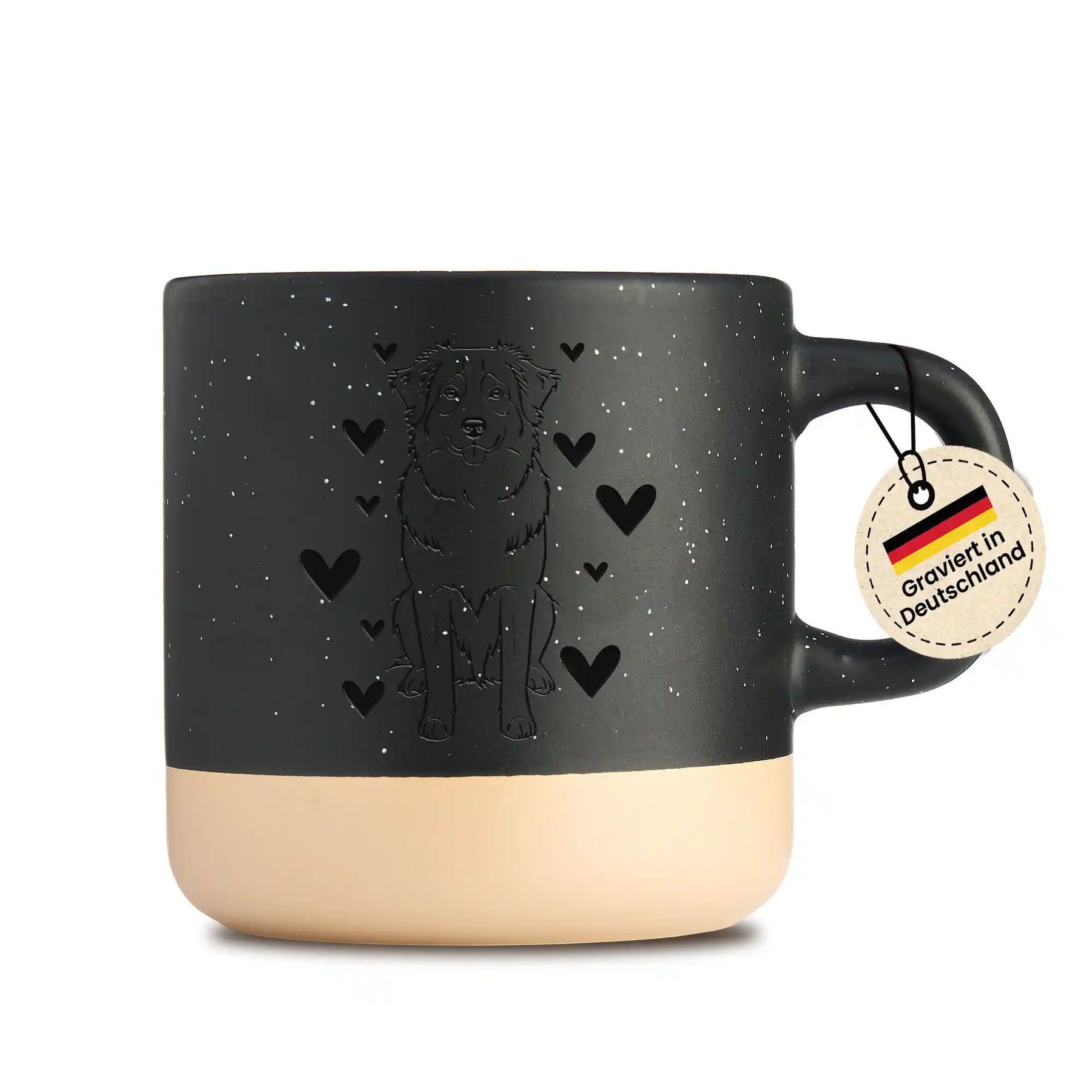 Steingut - Australian Shepherd