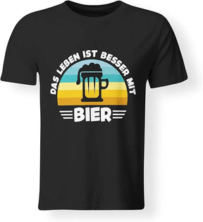 T-Shirt - Das Leben ist besser mit Bier