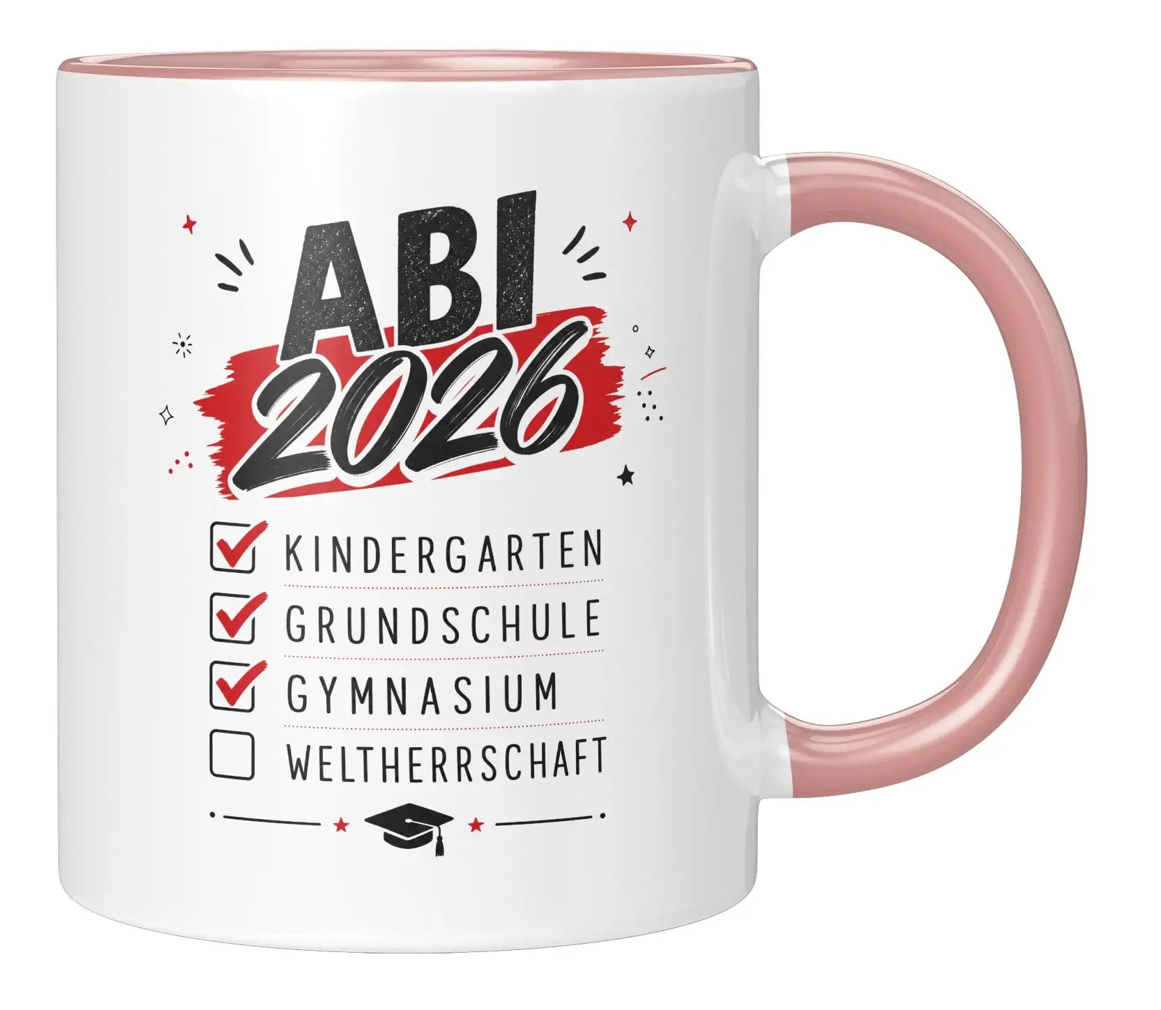 Tasse - Abi 2026 Kindergarten Grundschule Gymnasium Weltherrschaft