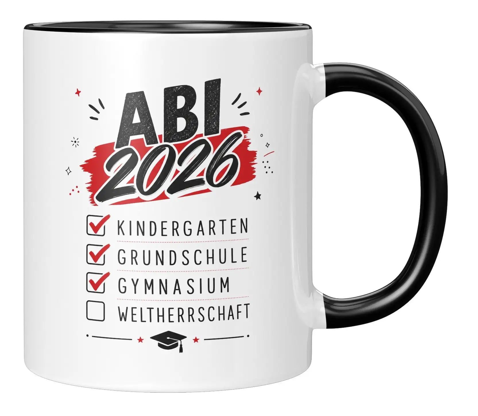 Tasse - Abi 2026 Kindergarten Grundschule Gymnasium Weltherrschaft
