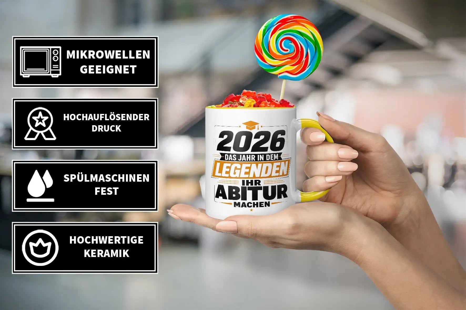Tasse - 2026 das Jahr in dem Legenden ihr Abitur machen
