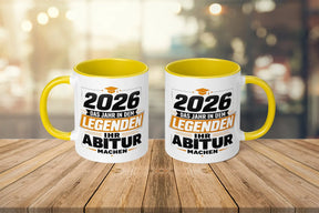 Tasse - 2026 das Jahr in dem Legenden ihr Abitur machen