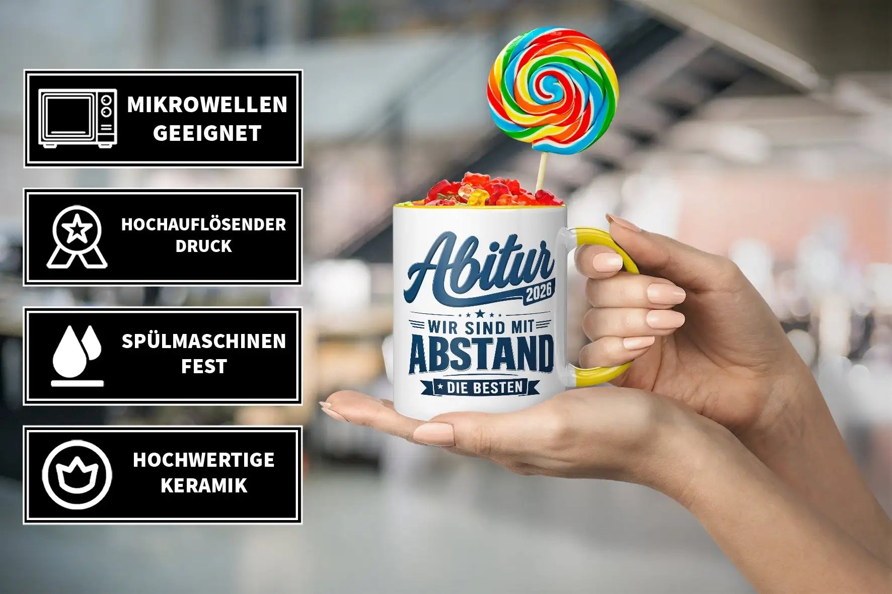 Tasse - Abitur 2026 wir sind mit Abstand die Besten