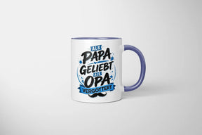Tasse - Als Papa geliebt als Opa vergöttert
